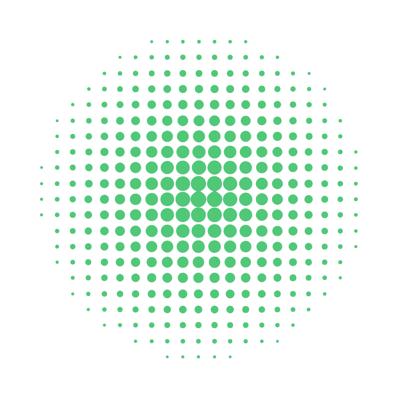 About Axonum Green dots form a matrix like sphere.